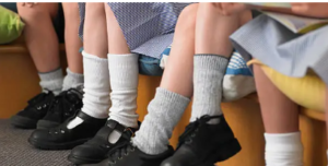 slip-on boys school shoes